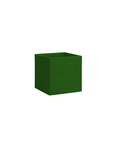CUBO IRIS POUF IN RESINA COLORATA
