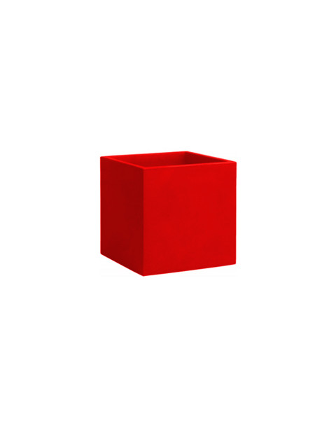 CUBO IRIS POUF IN RESINA COLORATA