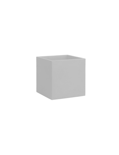 CUBO IRIS POUF IN RESINA COLORATA