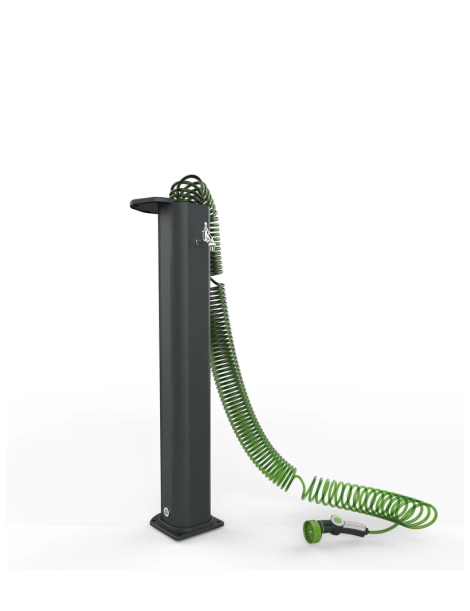 FONTANA TRADIZIONALE GS145 CON PORTAGOMMA E PISTOLA IRRIGAZIONE