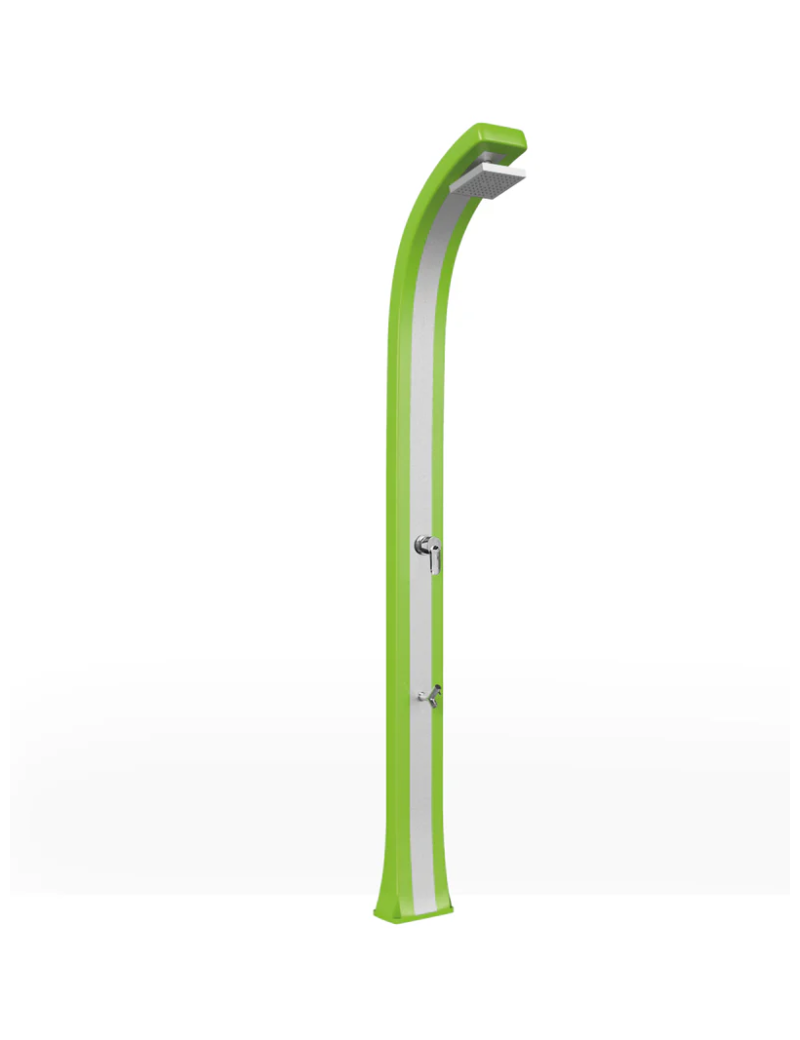 DOCCIA TRADIZINALE SPRING PLUS B125-I CON LAVAPIEDI CON BANDA INOX