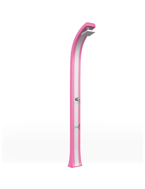 DOCCIA TRADIZINALE SPRING PLUS B125-I CON LAVAPIEDI CON BANDA INOX