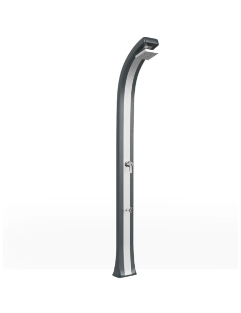 DOCCIA TRADIZINALE SPRING PLUS B125-I CON LAVAPIEDI CON BANDA INOX