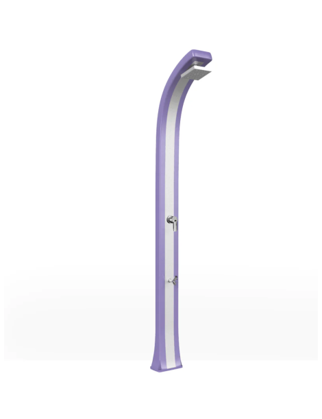 DOCCIA TRADIZINALE SPRING PLUS B125-I CON LAVAPIEDI CON BANDA INOX