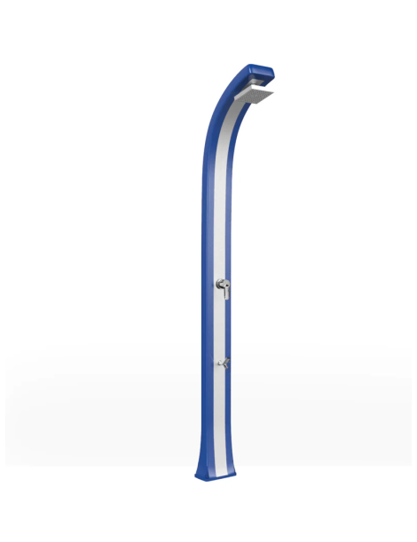 DOCCIA TRADIZINALE SPRING PLUS B125-I CON LAVAPIEDI CON BANDA INOX