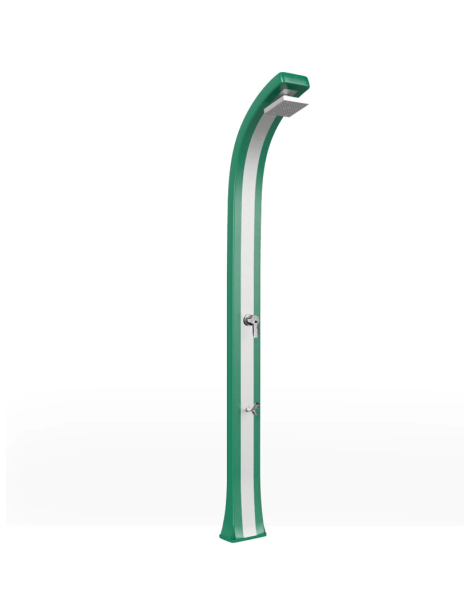 DOCCIA TRADIZINALE SPRING PLUS B125-I CON LAVAPIEDI CON BANDA INOX