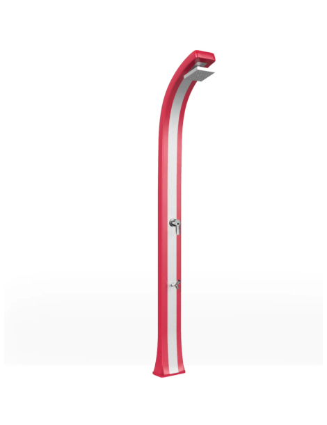 DOCCIA TRADIZINALE SPRING PLUS B125-I CON LAVAPIEDI CON BANDA INOX