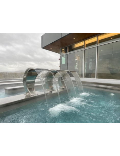 CASCATA INOX AISI 316 - Dimensione 300 o 500mm