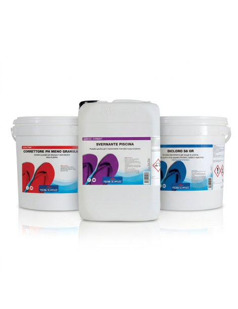 KIT CHIUSURA INVERNALE PISCINA - FINO A 100M³