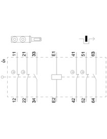 3SE5322-0SD22 SIEMENS Commutatore di posizione 1NO/2NC Azione Lenta