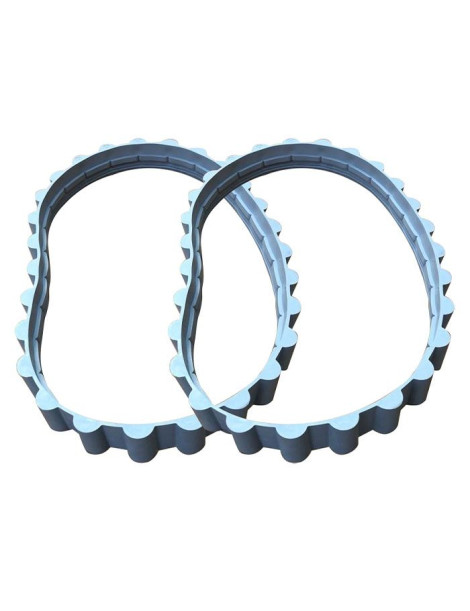 SET CINGOLO LARGO (2PZ) PER MOZZO CON TRAZIONE A CINGHIA