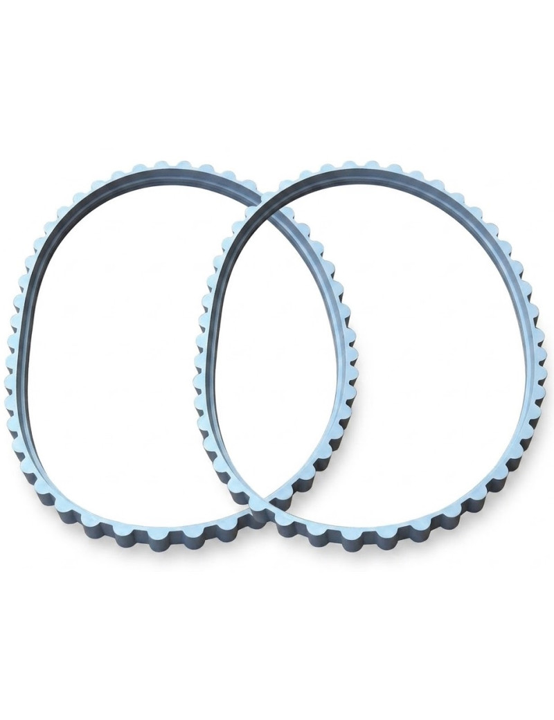 SET CINGHIA TRAZIONE GRANDE STRETTA (2PZ) CON TRAZIONE AD INGRANAGGI